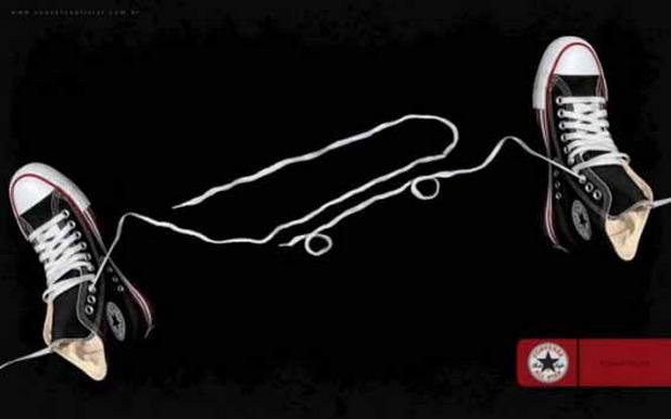 Super Print Ads for Major Shoe Brands