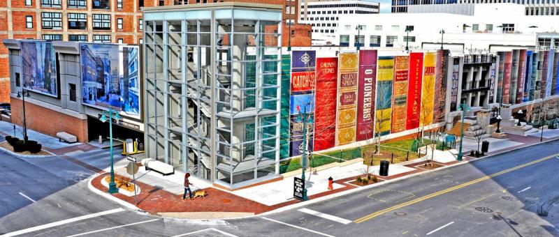 kansas library in USA - architecture, design, art, interio
