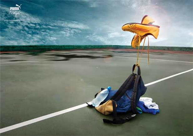 Super Print Ads for Major Shoe Brands