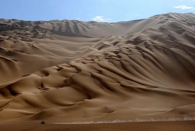Dunes in Peru
