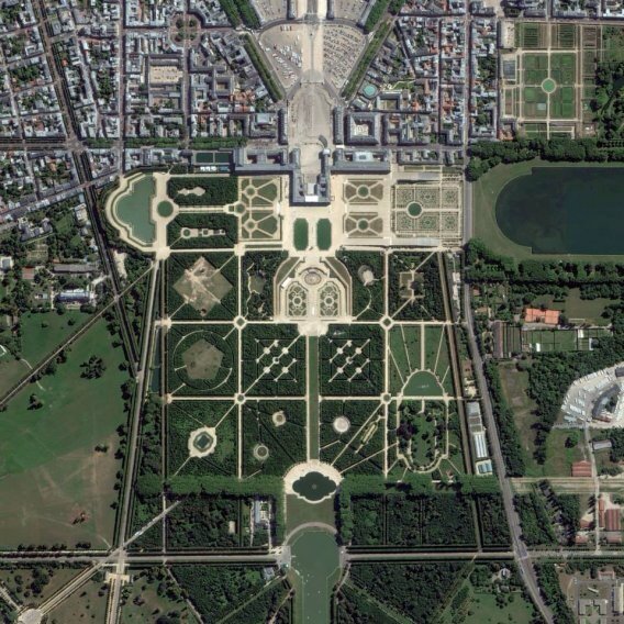 The Palace of Versailles in France