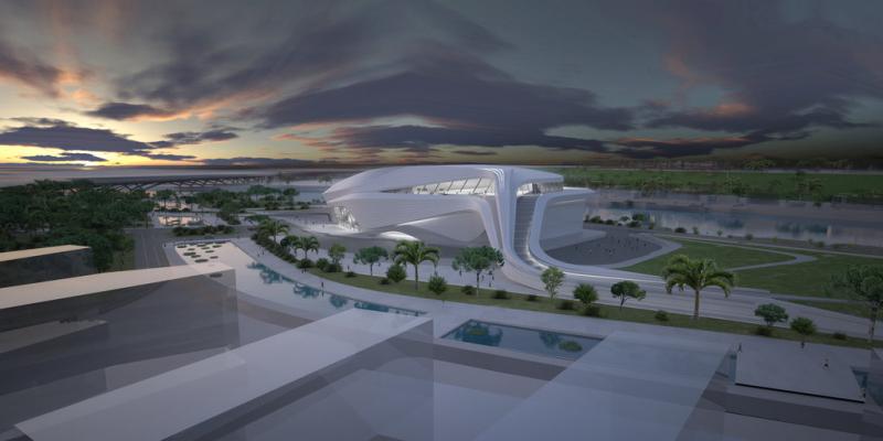 Rabat Grand Theatre by Zaha hadid - architecture, design, art, interior