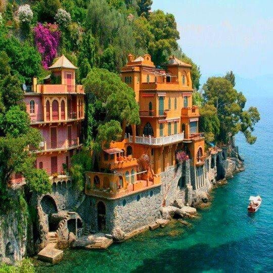 Seaside, Portofino, Italy.