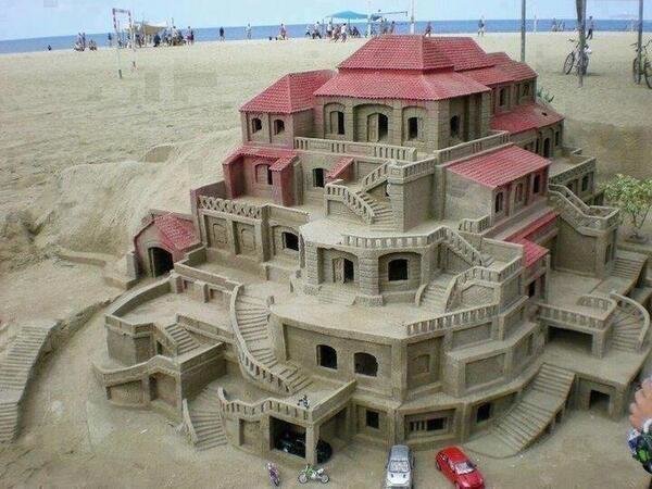 Perfect Sand Castle 