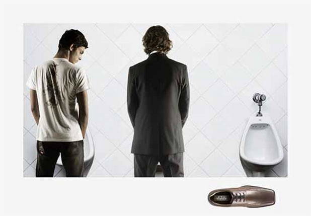 Super Print Ads for Major Shoe Brands