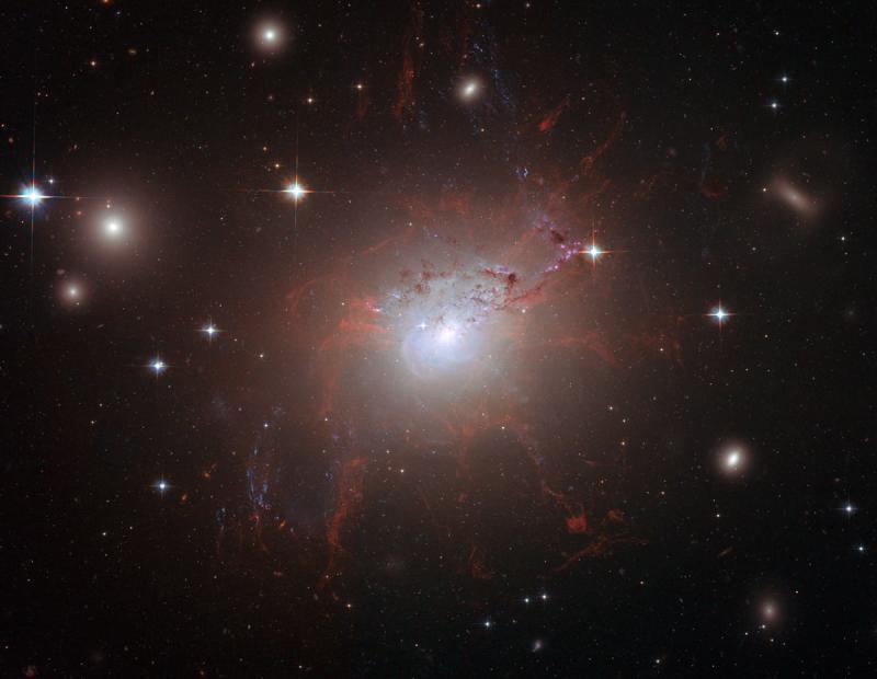 Magnetic monster NGC 1275 - space