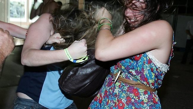 Girls fight