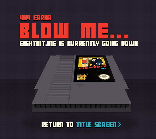  11 - 404 Error Pages Designs