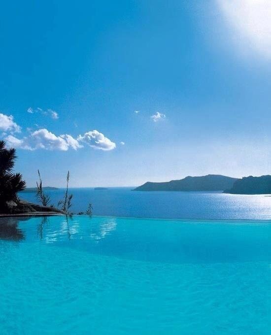 Endless blue - Greece