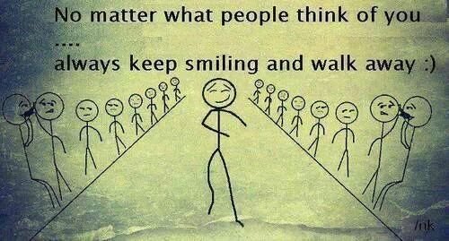 Keep on smiling