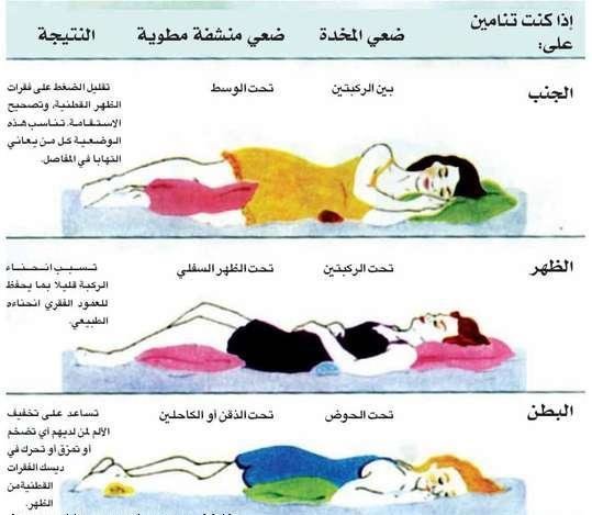#انفوجرافيك كيف تنامين بطريقة صحية أكثر #صحة #معلومات