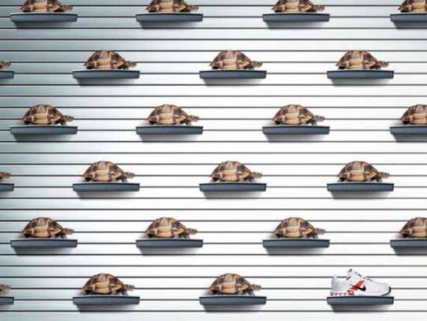 Super Print Ads for Major Shoe Brands