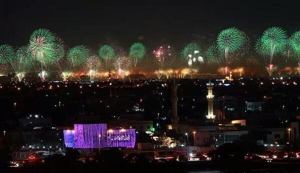 Dubai new year fireworks