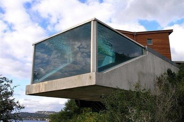 Pool balcony