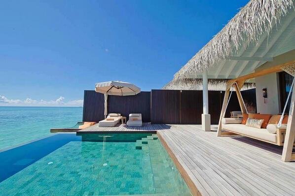 The beautiful Ayada Resort in Maldives
