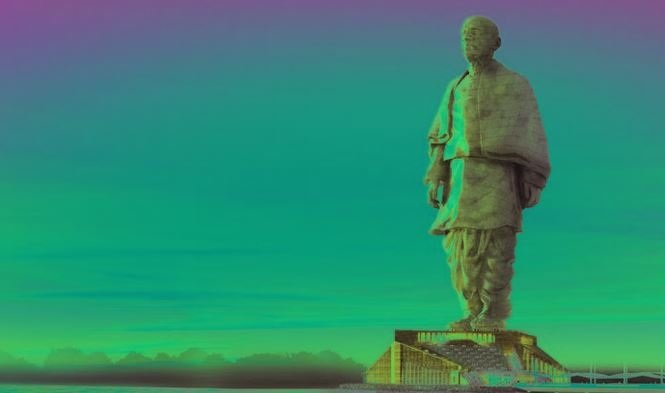 The statue of Sardar Patel in #India, is set to be twice the size of the Statue of Liberty and will 