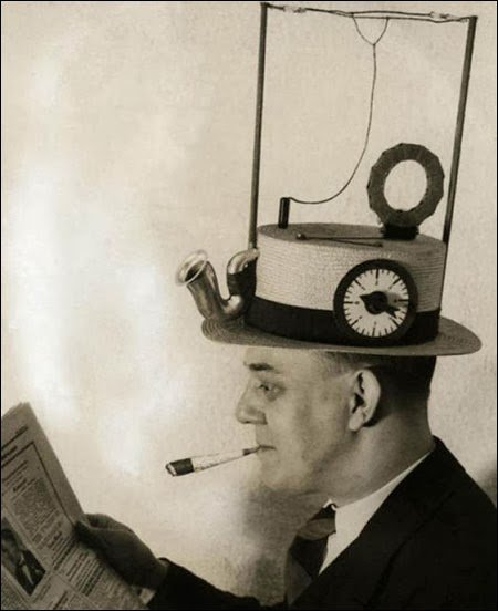 Hat with integrated radio 1931