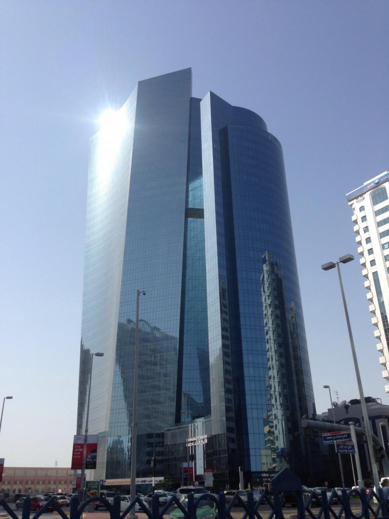 الأبراج الساطعة shining towers في #أبوظبي