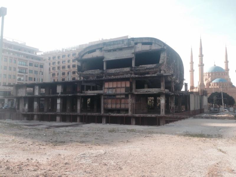 من آثار حرب لبنان السينما المدمرة #صور_من_لبنان