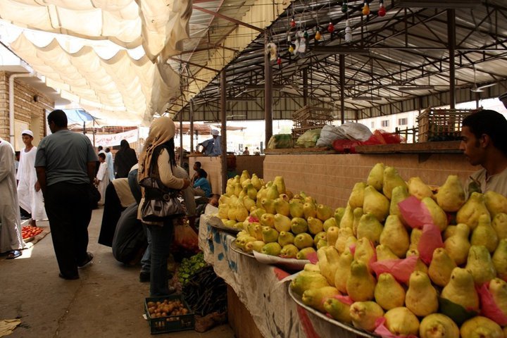 local market in luxor egypt