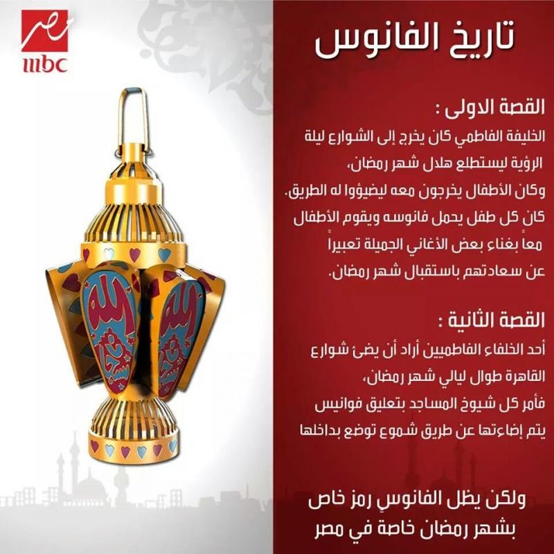 تاريخ فانوس #رمضان
