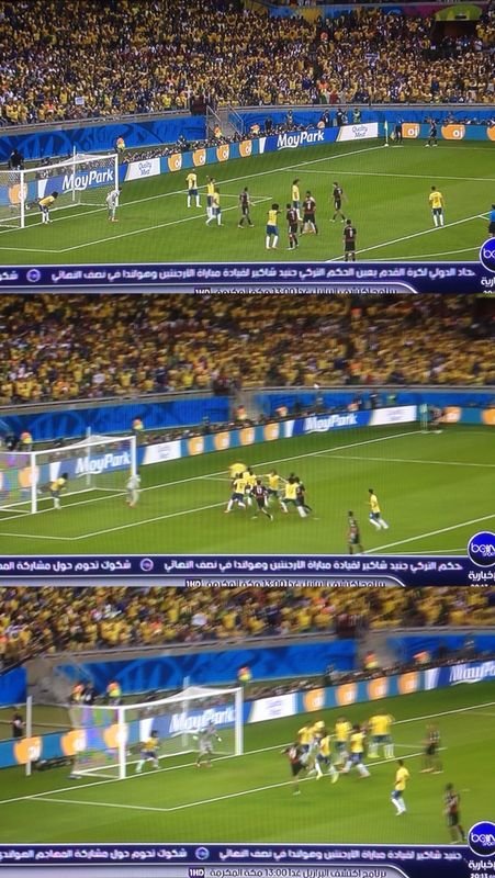 الهدف الأول لألمانيا في البرازيل #كأس_العالم