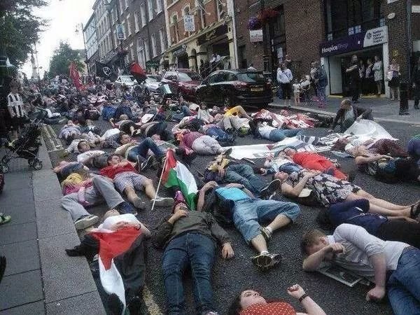 Protest in Ireland for Palestine