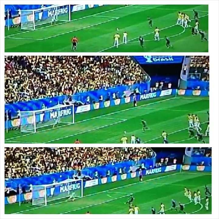 هدف هولندا الاول من ضربة جزاء في البرازيل #كأس_العالم