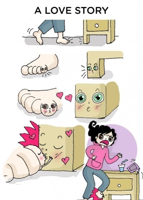 قصة حب مؤلمة