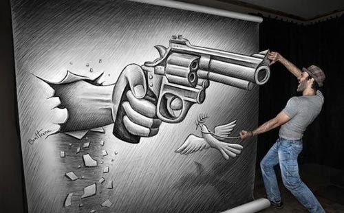 فن مزج الواقع مع الفن للرسام البلجيكي بن هانيه 8