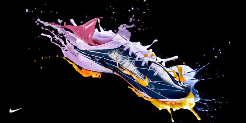اعلان مطبوع عن حذاء Nike #اعلان #تسويق