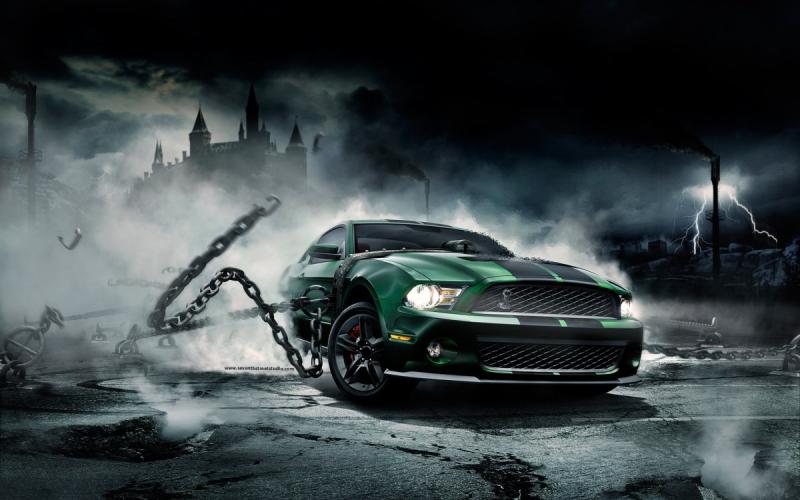 #خلفيات عالية الوضوح HD - إعلان لسيارة الFord موستانج - 