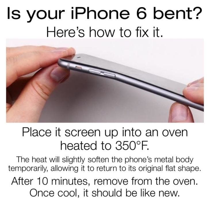 How to Fix the #IPhone when it bends #lol