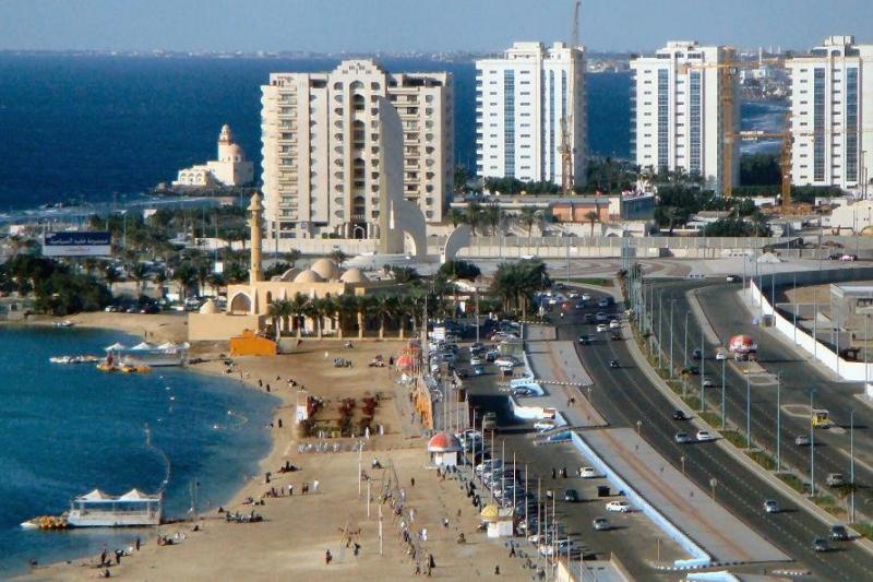الكورنيش و الأبراج في #جدة #السعودية