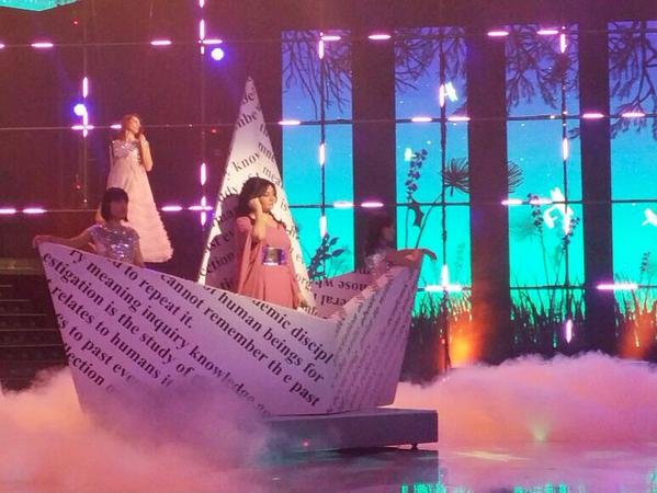 غادة اغنية \"عالورقة خرطشت شوي\" بلوحة مميزة StaracArabia #GhadaJreidi# 