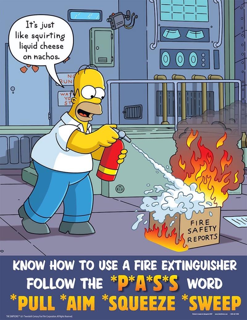 بوسترات سمبسونز Simpsons للسلامة العامة - بوستر ٢٥ - #خلفيات