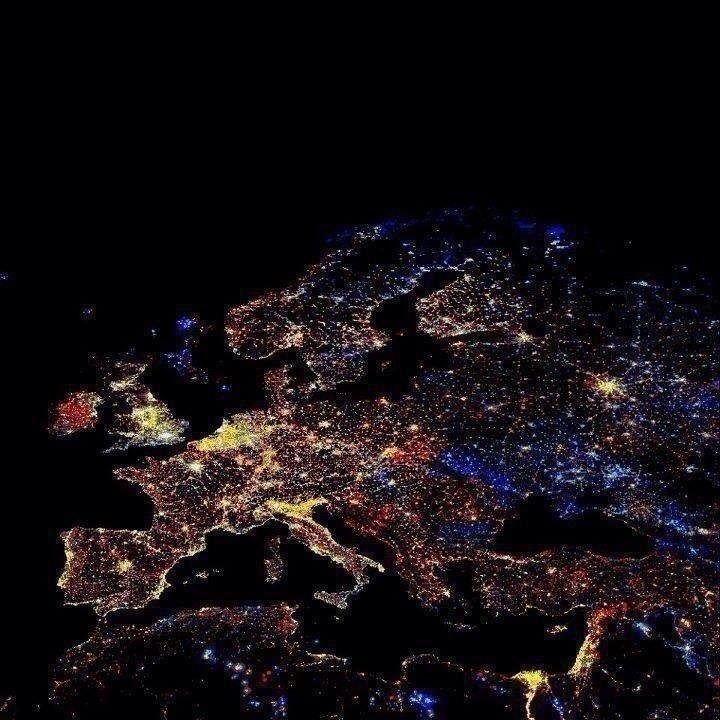 Christmas Lights from Space #Nasa