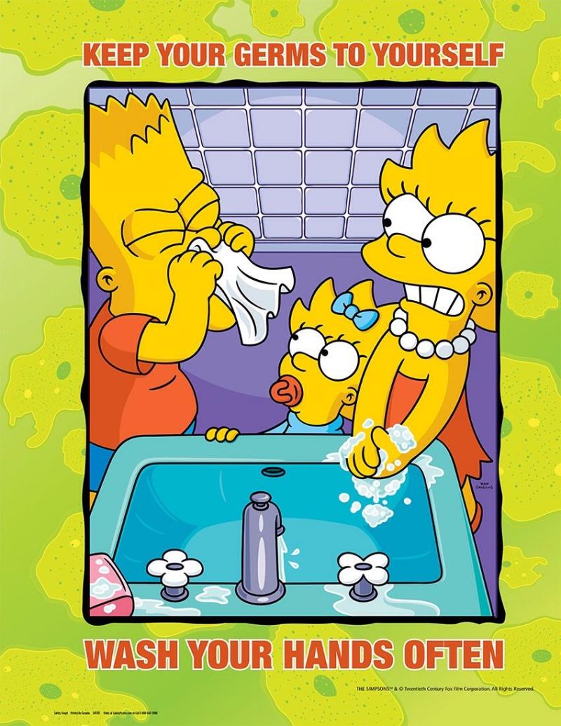 بوسترات سمبسونز Simpsons للسلامة العامة - بوستر ٣٣ - #خلفيات