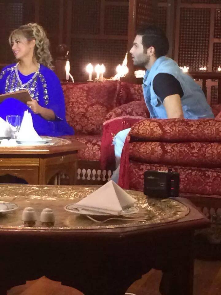 صوره ل ‫#‏يحيى_صويص‬ و #ريم_الغزالي في لقاء حصري في الجزائر ع محطه ‫‏الشروق #خلي_نجمك_يلمع ستار_اكاديمي ‎#StaracArabia‬