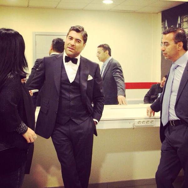 صوره ل #وائل_كفوري و دكتور #نادر_صعب كواليس #ArabIdol 