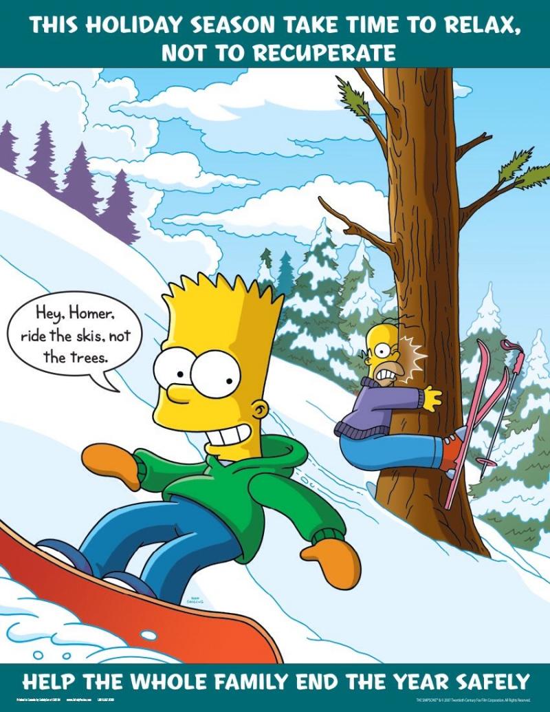 بوسترات سمبسونز Simpsons للسلامة العامة - بوستر ٣١ - #خلفيات