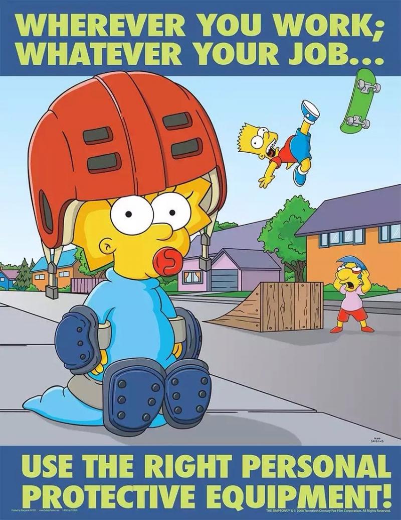 بوسترات سمبسونز Simpsons للسلامة العامة - بوستر ٢٠ - #خلفيات