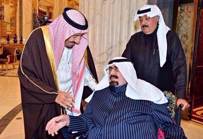 آخر صورة للملك عبدالله رحمه الله قبل دخوله المستشفى #وفاة_ملك_السعودية