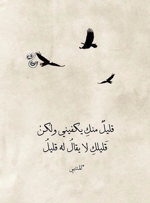 قليل منك يكفيني
