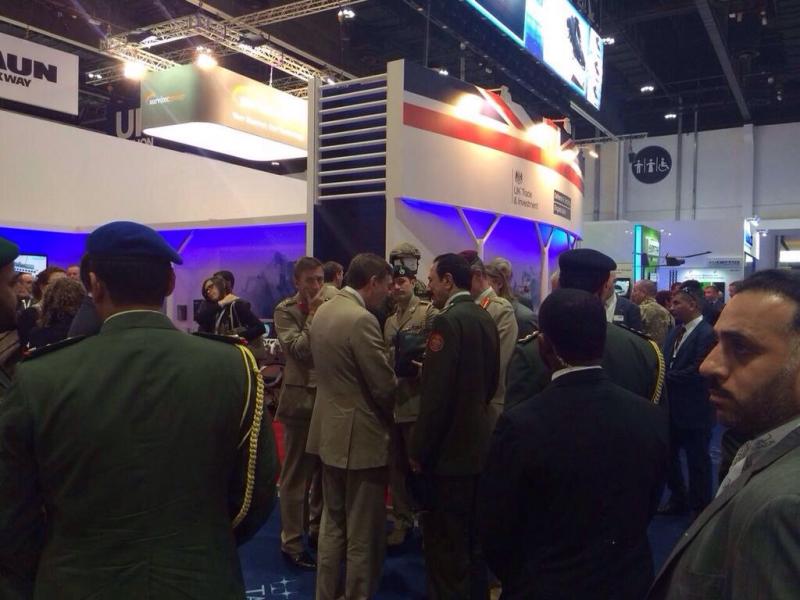 رئيس أركان الجيش الأردني في معرض #Idex2015