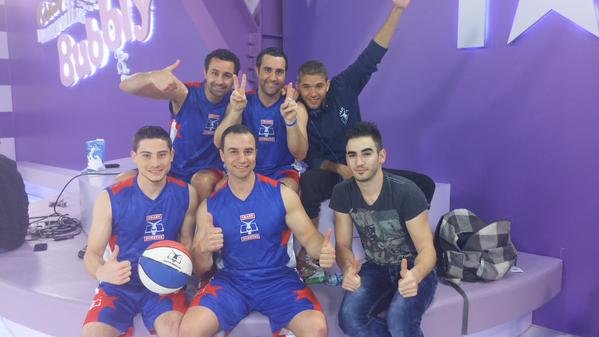 فرقة #crazydunkers تقدم عرضها الرياضي #ArabsGotTalent 