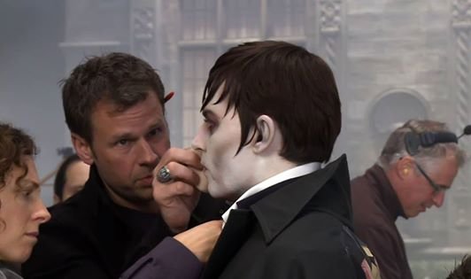 لحظات من خلف كواليس فيلم Dark Shadows للنجم العالمي Johnny Depp #مشاهير