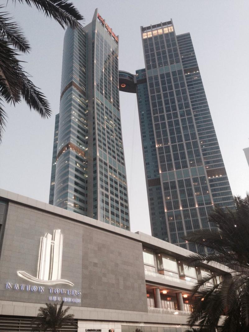 أبراج الأمة Nation Towers في #أبوظبي