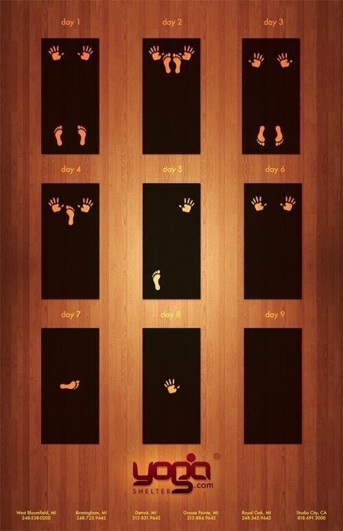 إعلان #تسويق لمركز يوجا 