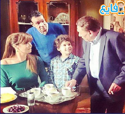 من كواليس مسلسل أستاذ ورئيس قسم #عادل_امام ‬ ‫#رمضان2015 صوره رقم3 